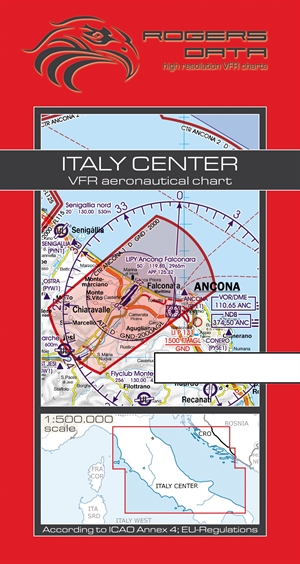 Rogers Data - Italy Center VFR Chart